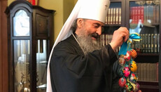 His Beatitude Onuphry meets with children from the war-hit school (PHOTO, VIDEO)