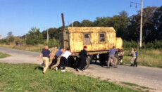 In Khmelnitsky region schismatics obstruct construction of UOC church (VIDEO)
