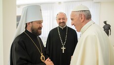 Metropolitan Hilarion tells the Pope about discrimination of the UOC
