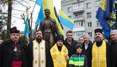 Jewish Committee outraged at opening the monument to OUN fighter in Zhitomir
