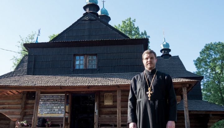 The newly appointed UGCC rector of the Annunciation Church in Kolomyia Andrey Tanasiychuk