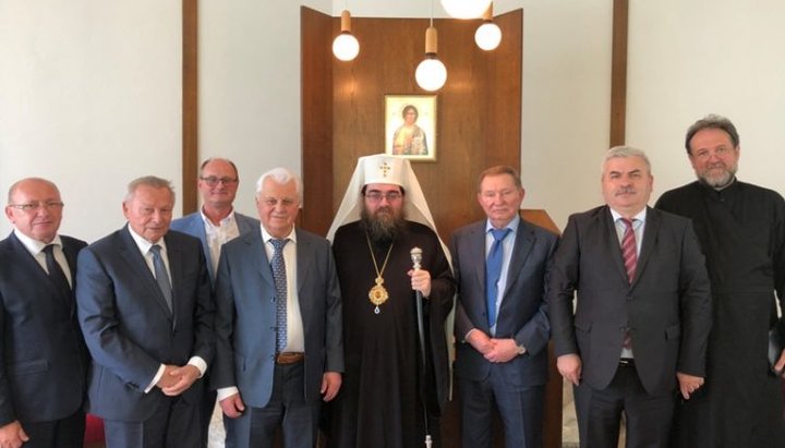 Meeting of the Ukrainian delegation with the Primate of the Czech Lands and Slovakia Metropolitan Rostislav