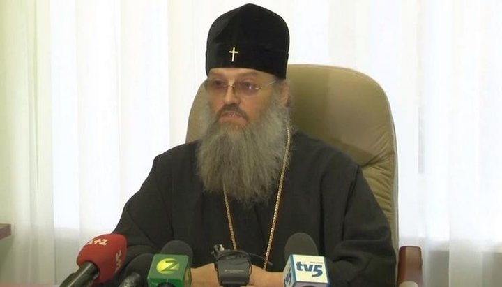 Metropolitan of Zaporozhye and Melitopol Luke, the Chancellor of Zaporozhye eparchy of the UOC