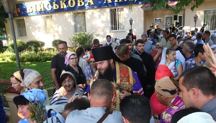 Believers of the Odessa eparchy couldn’t attend the solemn divine service