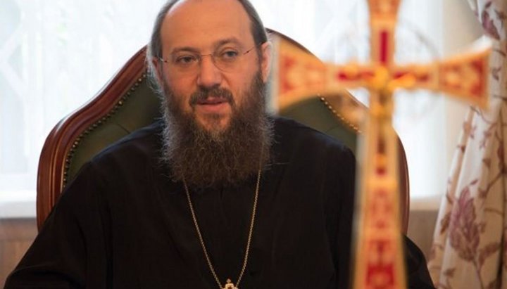 Metropolitan Anthony of Borispol and Brovary, the Chancellor of the UOC