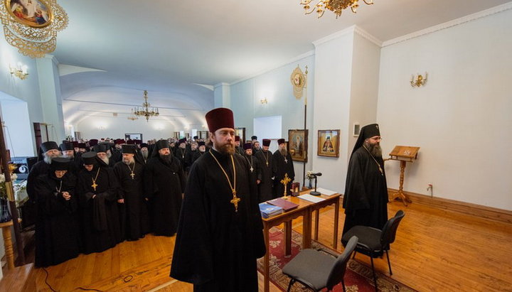 An annual meeting of the clergy of the Nezhin eparchy