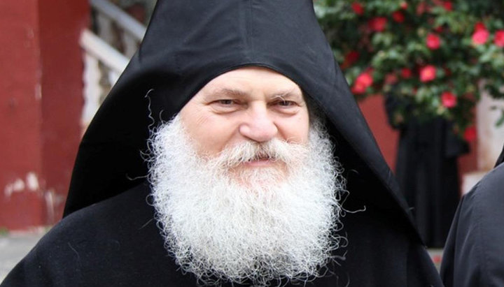 Archimandrite Ephraim, abbot of the Vatopedi Monastery of Holy Mount Athos