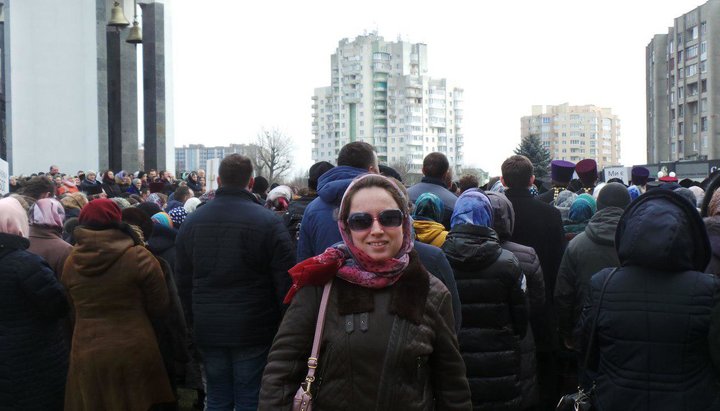 Journalist from Lutsk Elena Bukia