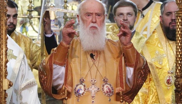 The Patriarch of the UOC KP Filaret Denisenko and the head of the OCU Epiphany Dumenko. Photo: Glavcom