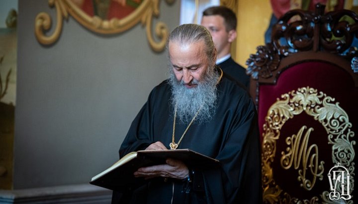 His Beatitude Metropolitan Onuphry. Photo: UOC