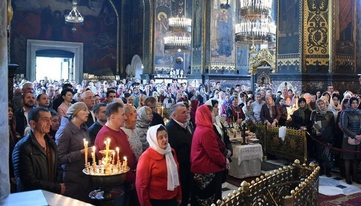 The community of one of the Kiev Patriarchate churches. Photo: Facebook