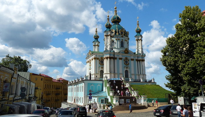 St. Andrew's Church in Kiev. Photo: ru.wikipedia.org