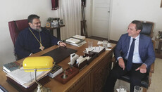 UA Ambassador conveys to Greek hierarch 