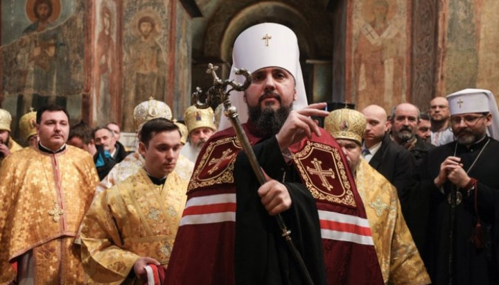 The head of the OCU Epiphany Dumenko. Photo: UNIAN