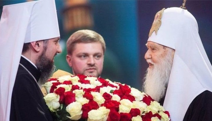 Epiphany Dumenko and Filaret Denisenko. A photo: bbc.com