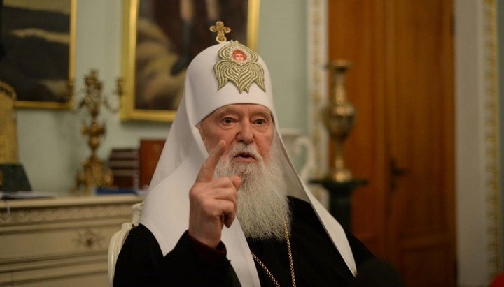 Head of the UOC-KP Filaret Denisenko. Photos from open sources