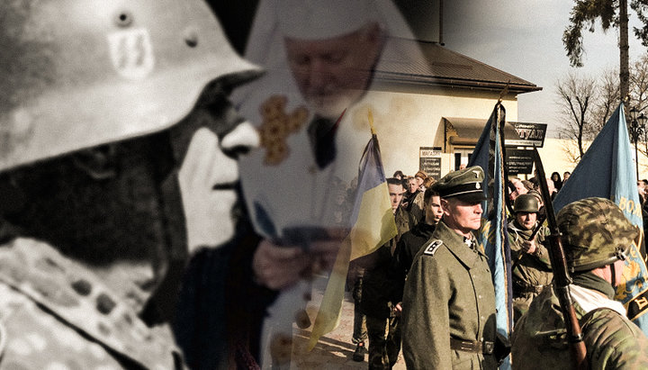 People in Nazi uniform are again marching in Ukraine. Photo: UOJ