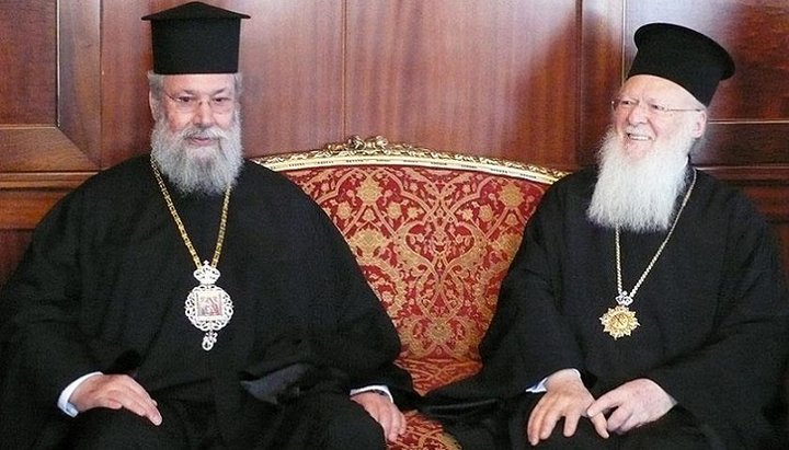 Archbishop Chrysostomos accepted the invitation of Patriarch Bartholomew to visit Phanar. Photo: Romfea