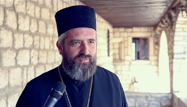 Archpriest Slobodan Zekovic, rector of the St. John Vladimir Cathedral in Bar. Photo: UOJ