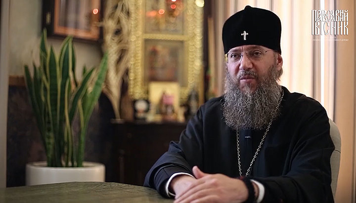 Metropolitan Anthony (Pakanich) of Boryspil and Brovary. Photo: a screenshot of the video on the Facebook page of the “Orthodox Herald” channel