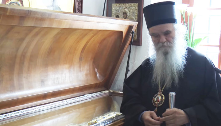 Metropolitan Amfilohije (Radović), the ruling bishop of the Montenegrin-Littoral Metropolis, Photo: screenshot of the video on the YouTube channel of Radio Svetigora