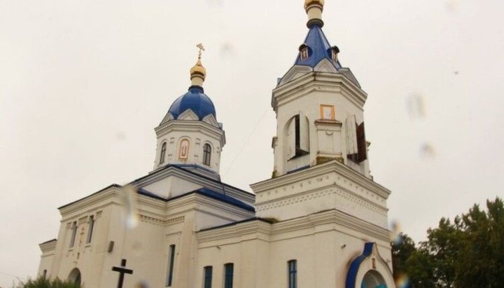 The Church of the Kazan Icon of the Mother of God in Sadiv, taken away by OCU activists. Photo: pravoslavna.volyn.ua