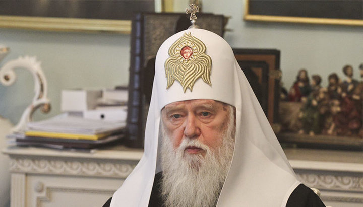 The head of the UOC-KP Filaret Denisenko did not initiate the case against the former President of Ukraine Petro Poroshenko, the Kyiv Patriarchate said. Photo: file.liga.net