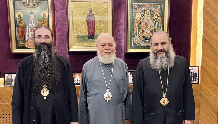 Metropolitan Varsonofiy with the hierarchs of the Church of Antioch. Photo: eparhia.vinnica.ua