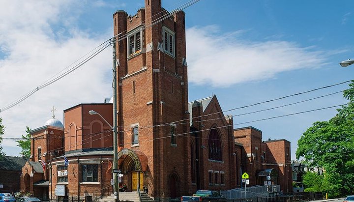 The Greek Orthodox Cathedral of the Annunciation of the Virgin Mary in Toronto. Photo: roncesvallesvillage.ca