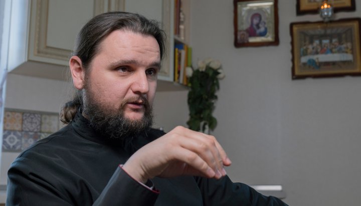 Archpriest Alexander Klimenko. Photo: “Ukrainska Pravda”