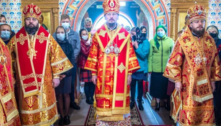 Divine Liturgy Privolny town of the Republic of Belarus. Photo: news.church.ua