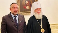 UOC bishop tells Greek diplomat about persecution of the Church in Ukraine