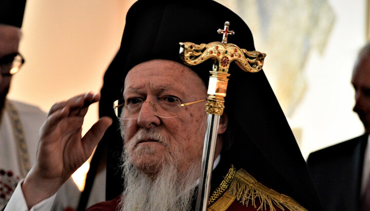 The Phanar head, Patriarch Bartholomew. Photo: tsargrad.tv