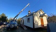 UOC community in Stryzhavka builds a temple to replace the OCU-seized one