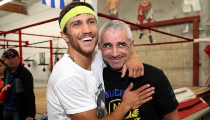 Vasily and Anatoly Lomachenko. Photo: fightnews.info