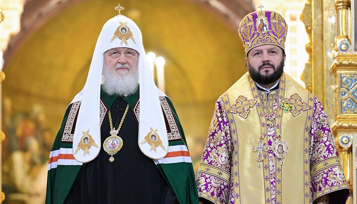 Patriarch Kirill and Metropolitan Leonid. Photo: mospat.ru