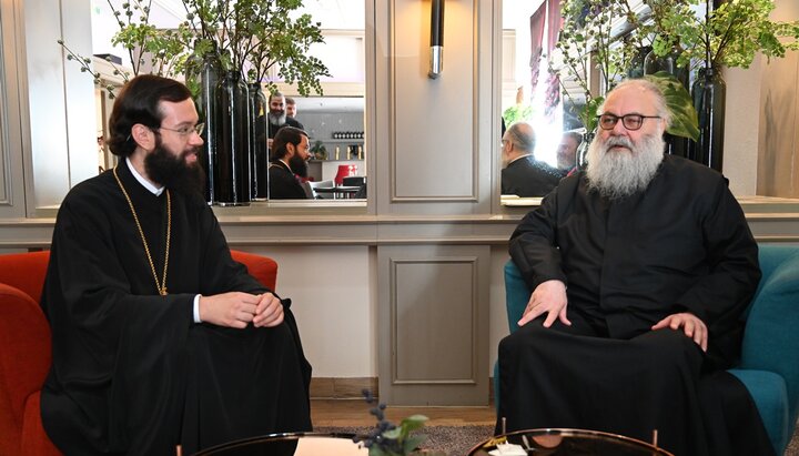 DECR MP head and Antioch Patriarch discuss the situation in Orthodox world