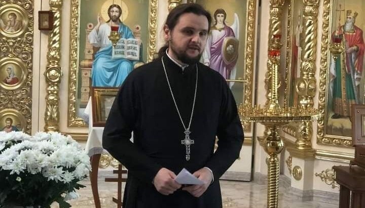 Archpriest Oleksandr Klymenko. Photo: the priest’s Facebook page