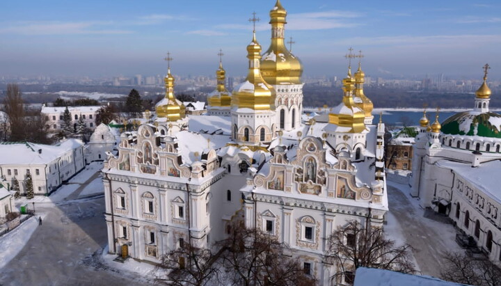 Assumption Cathedral of the Kyiv-Pechersk Lavra. Photo: Channel 5