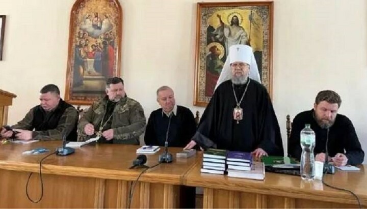 A meeting of UOC chaplains. Photo: news.church.ua