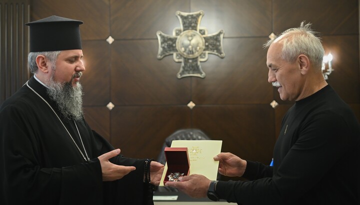 Dumenko awards Saulko for assisting in the seizures of UOC temples? Photo: OCU