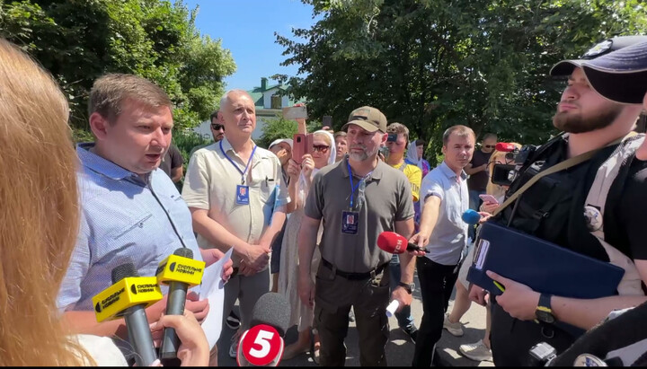 Acting Director of the Kyiv-Pechersk Lavra Reserve Maxym Ostapenko. Photo: spzh.news