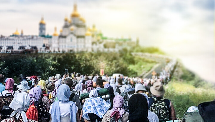 Neither the lawless prohibitions of the authorities nor the threats of the radicals stopped the processionists to Pochaiv. Photo: UOJ