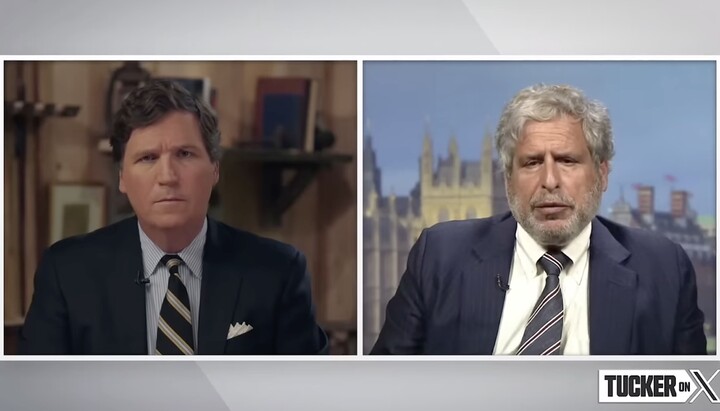 Carlson Tucker and Bob Amsterdam. Photo: screenshot from the UOJ