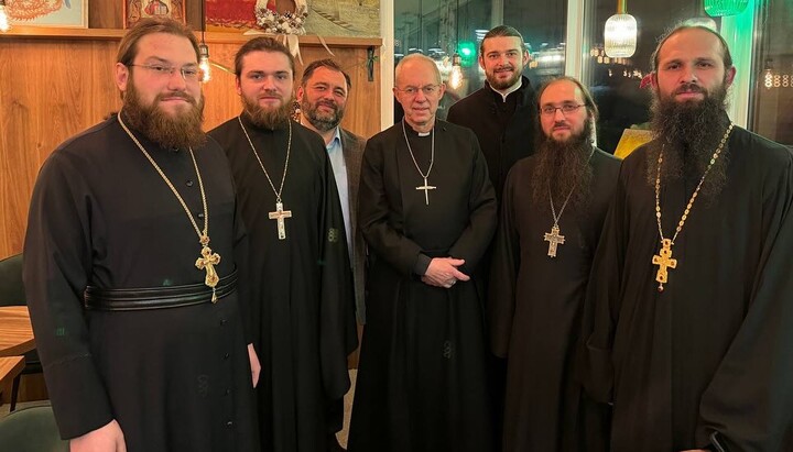 KDAiS teachers meeting with Archbishop of Canterbury Justin Welby. Photo: facebook.com/www.kdais.kiev.ua