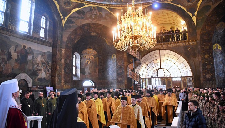 Dumenko held an event at the Refectory Church. Photo: OCU