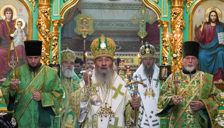 His Beatitude Metropolitan Onuphry. Photo: Kyiv-Pechersk Lavra