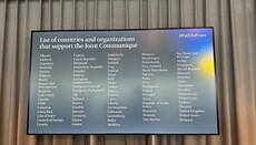 Vatican representative does not sign Peace Summit Communiqué in Switzerland