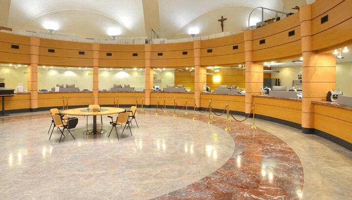 IOR Operations Hall. Photo: Vaticannews