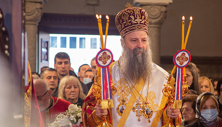 Primate of the Serbian Orthodox Church, Patriarch Porfirije. Photo: spc.rs